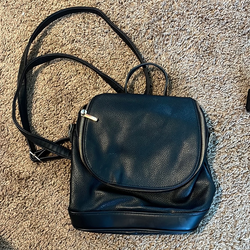 Black backpack